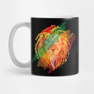 rasta lion Mug